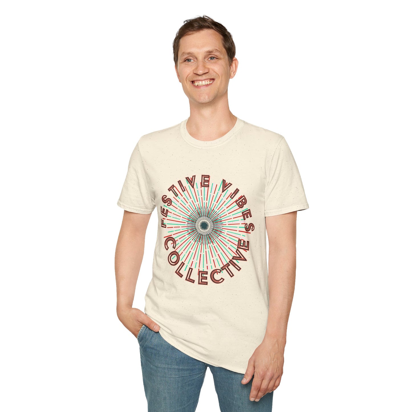 Festive Vibes Collective Signature Tee | Wear the Energy & Celebrate Everyday β¨π