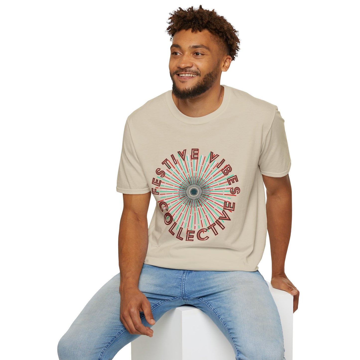 Festive Vibes Collective Signature Tee | Wear the Energy & Celebrate Everyday β¨π