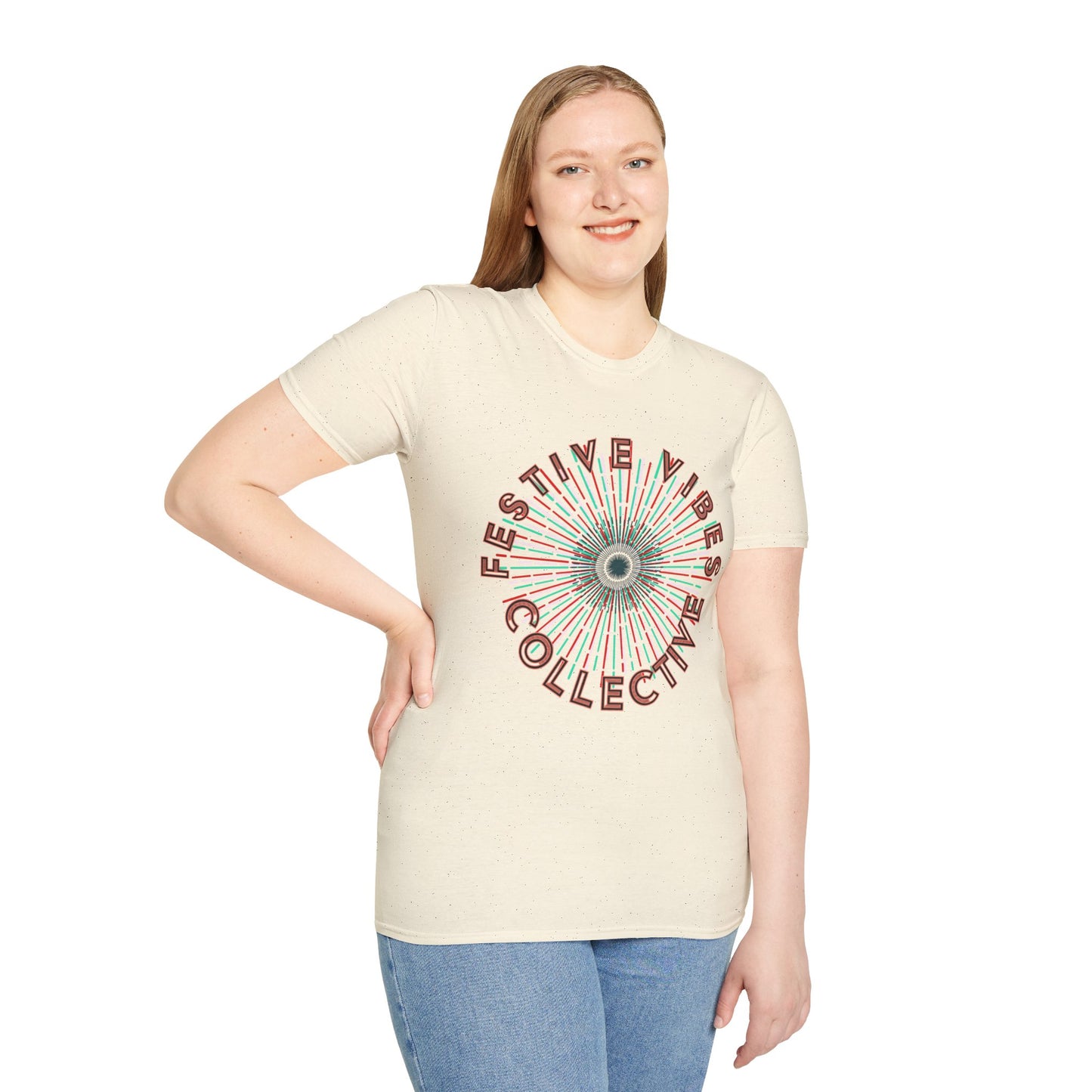 Festive Vibes Collective Signature Tee | Wear the Energy & Celebrate Everyday β¨π