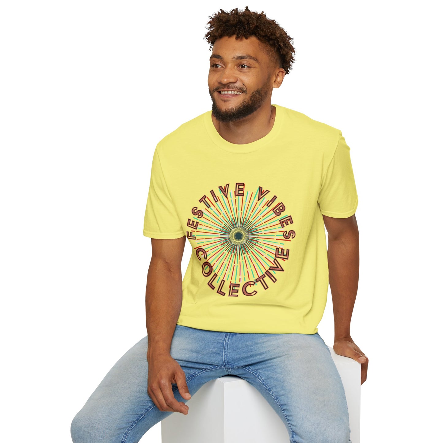 Festive Vibes Collective Signature Tee | Wear the Energy & Celebrate Everyday β¨π
