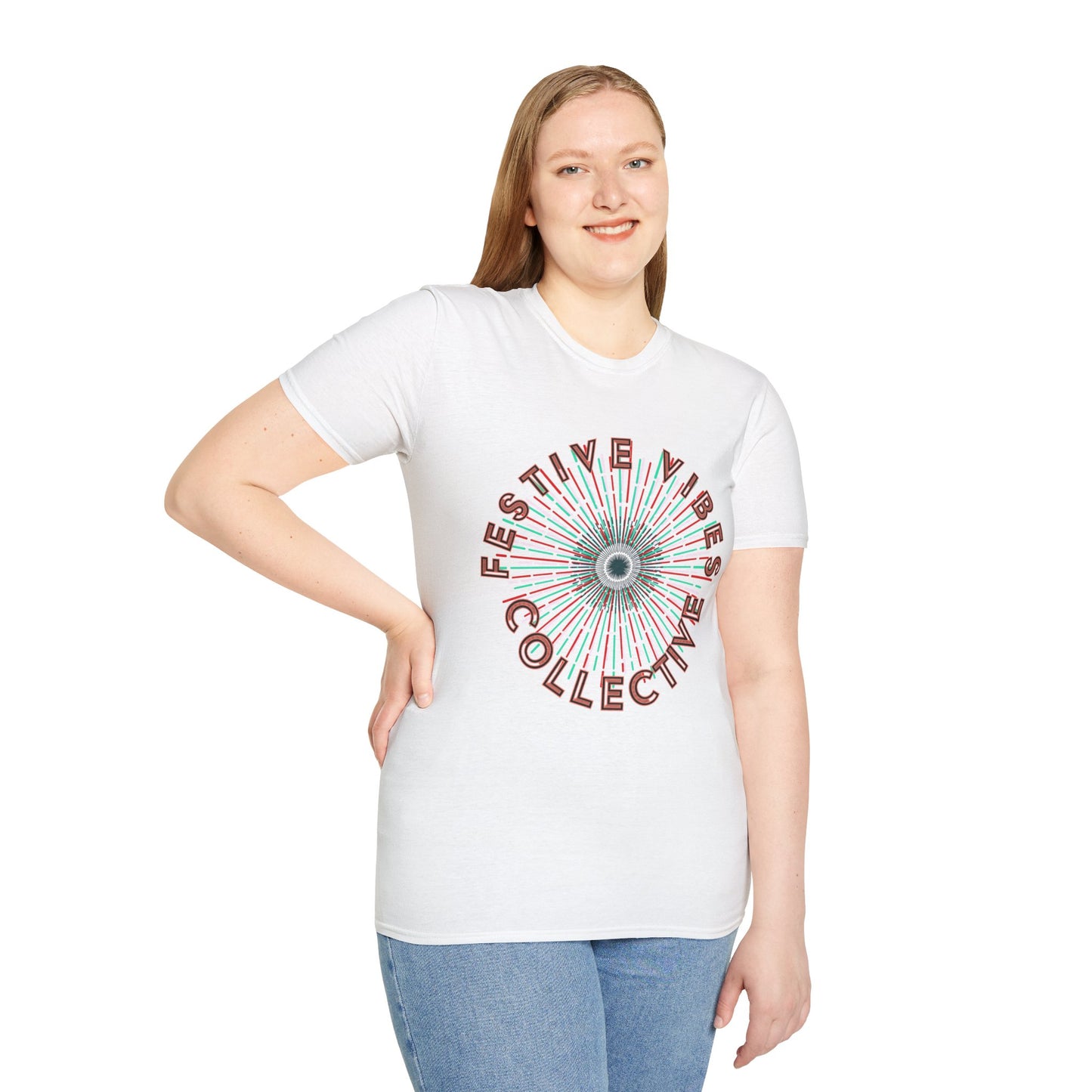 Festive Vibes Collective Signature Tee | Wear the Energy & Celebrate Everyday β¨π