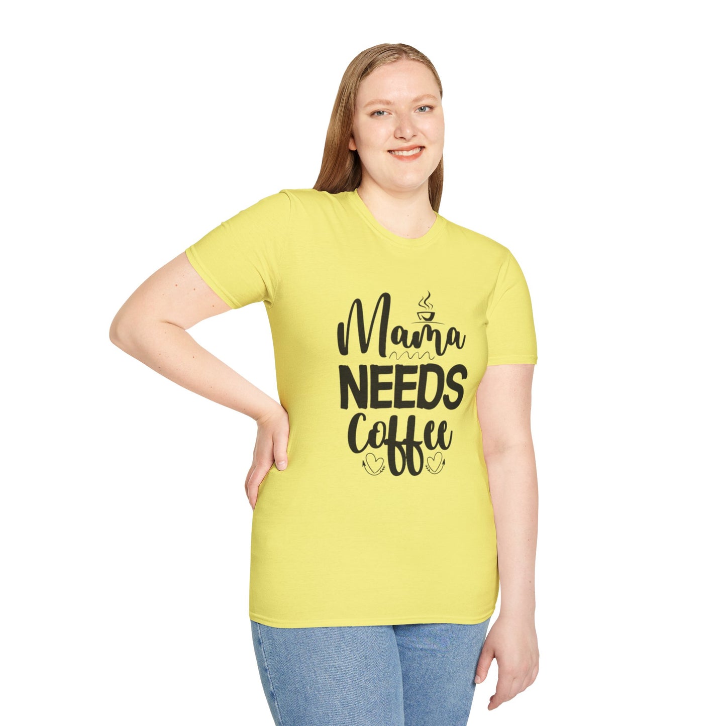 Mama Needs Coffee Tee | Fueled by Love & Caffeine πβ