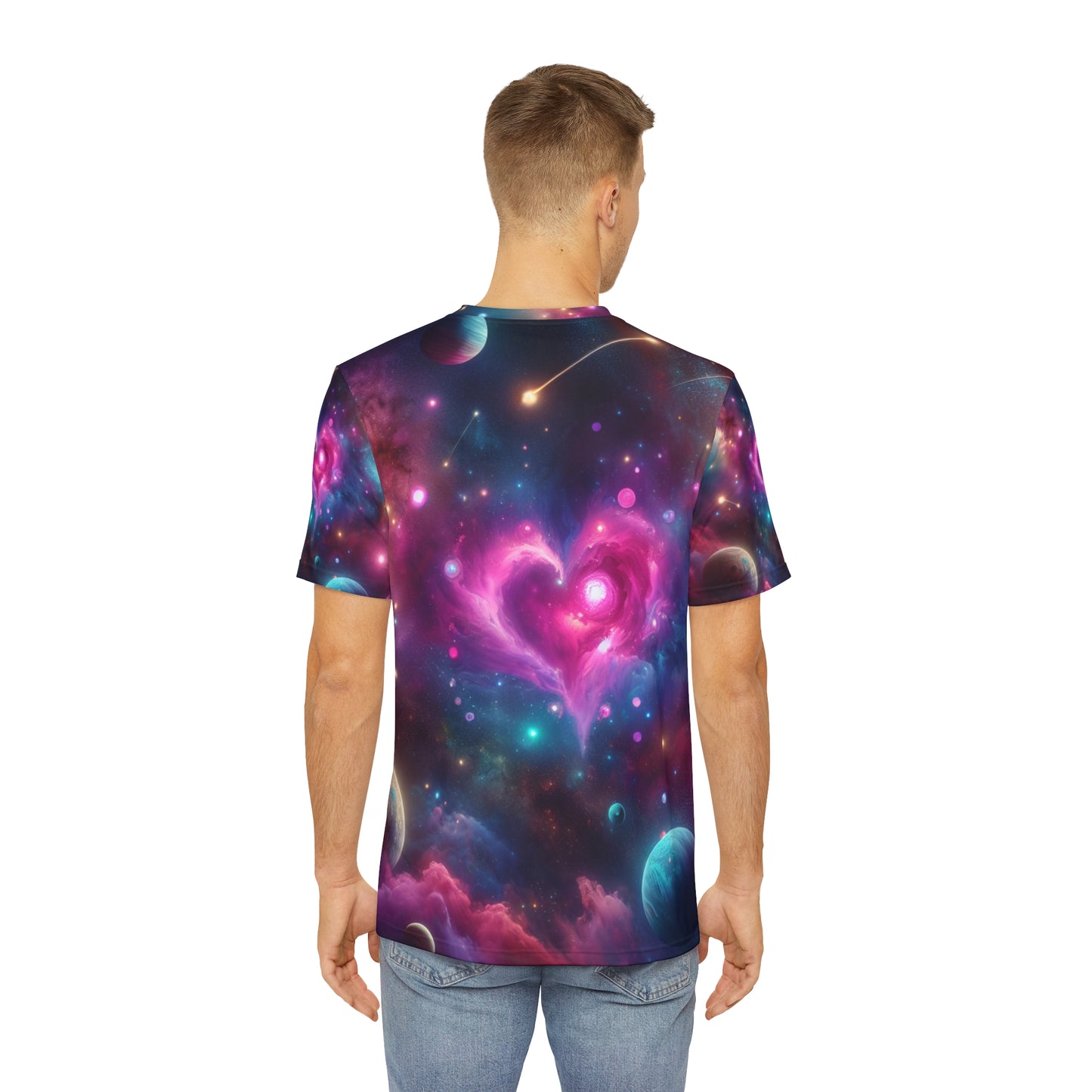 Cosmic Love ♥️ Men's Tee | Perfect Valentine's Day Gift!