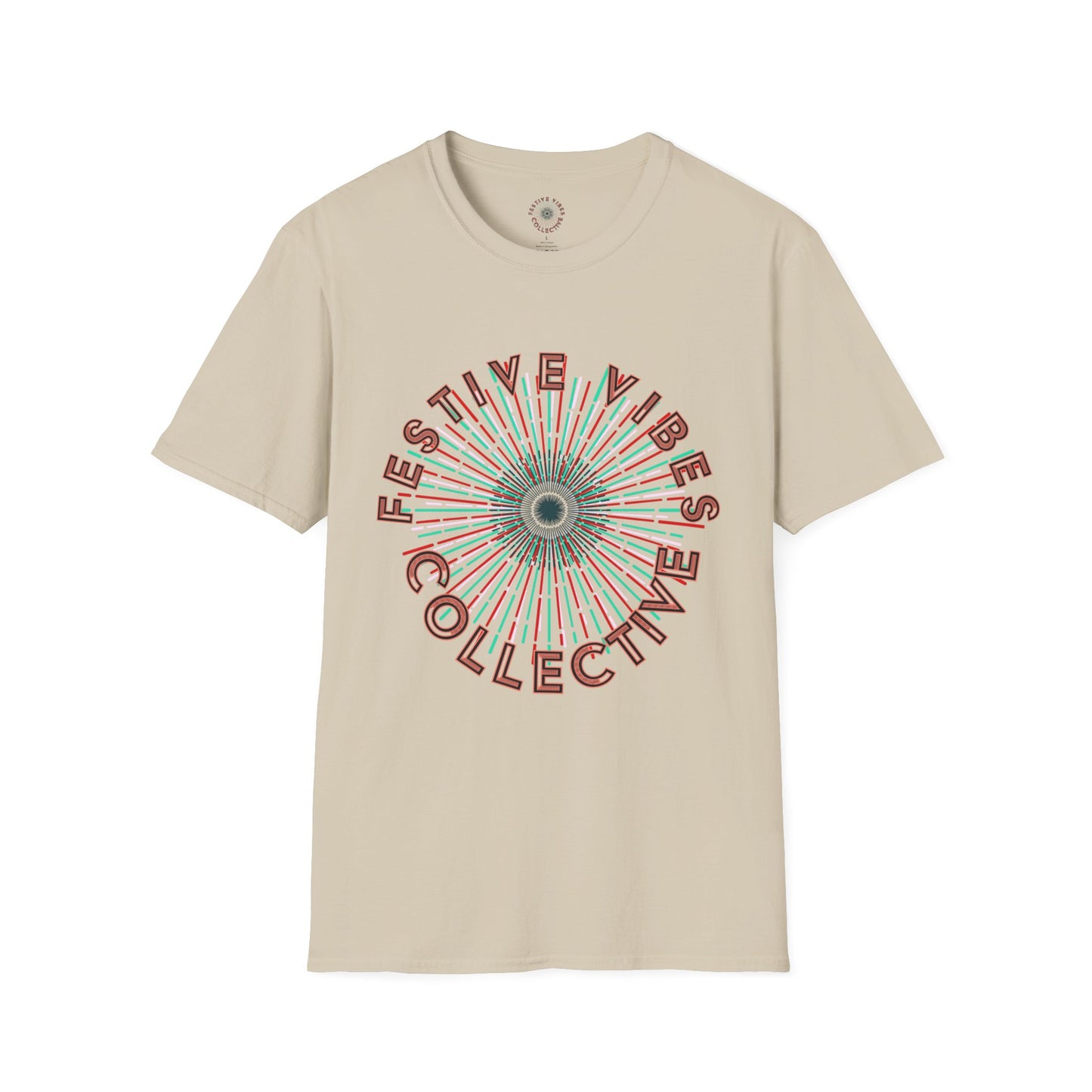 Festive Vibes Collective Signature Tee | Wear the Energy & Celebrate Everyday β¨π