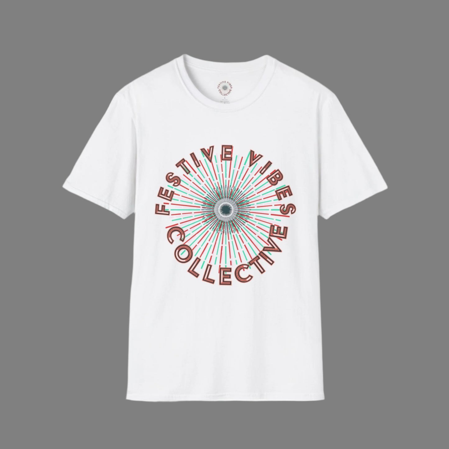 Festive Vibes Collective Signature Tee | Wear the Energy & Celebrate Everyday β¨π