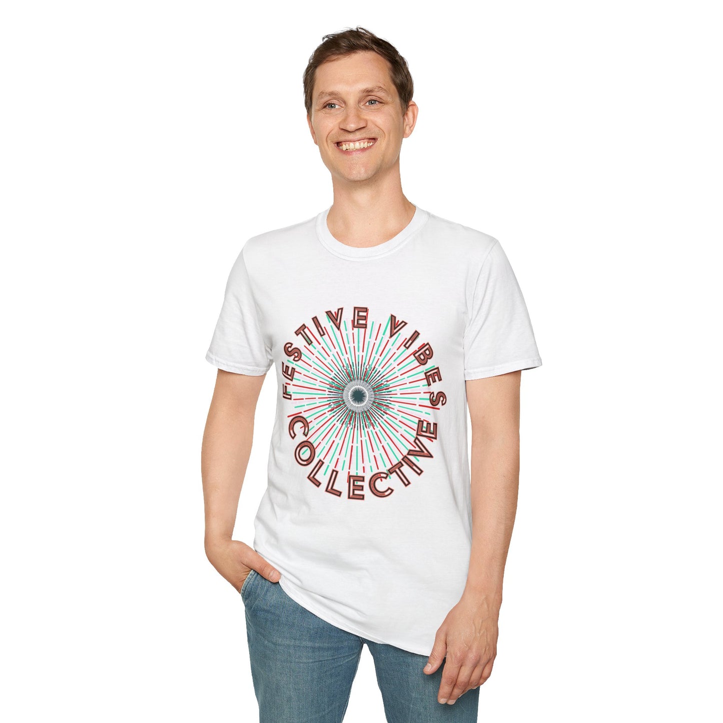 Festive Vibes Collective Signature Tee | Wear the Energy & Celebrate Everyday β¨π