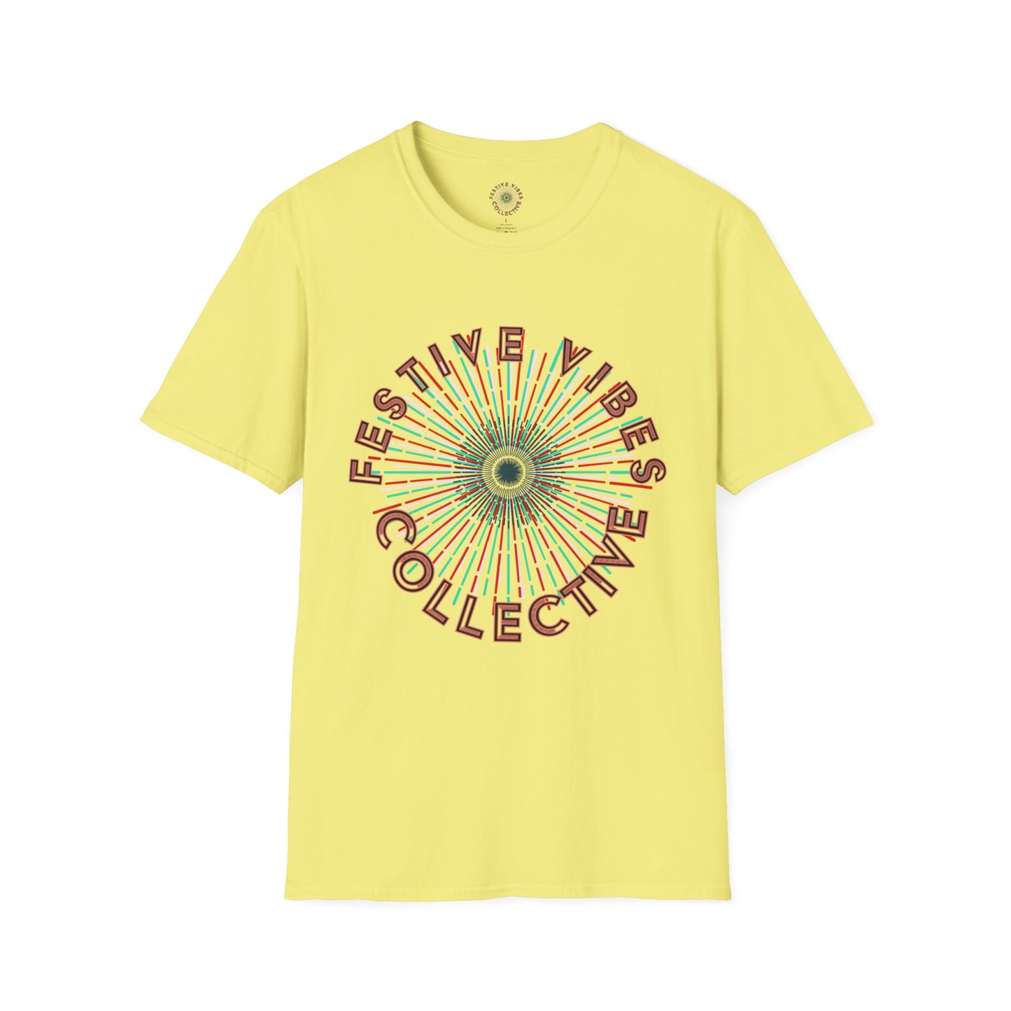 Festive Vibes Collective Signature Tee | Wear the Energy & Celebrate Everyday β¨π