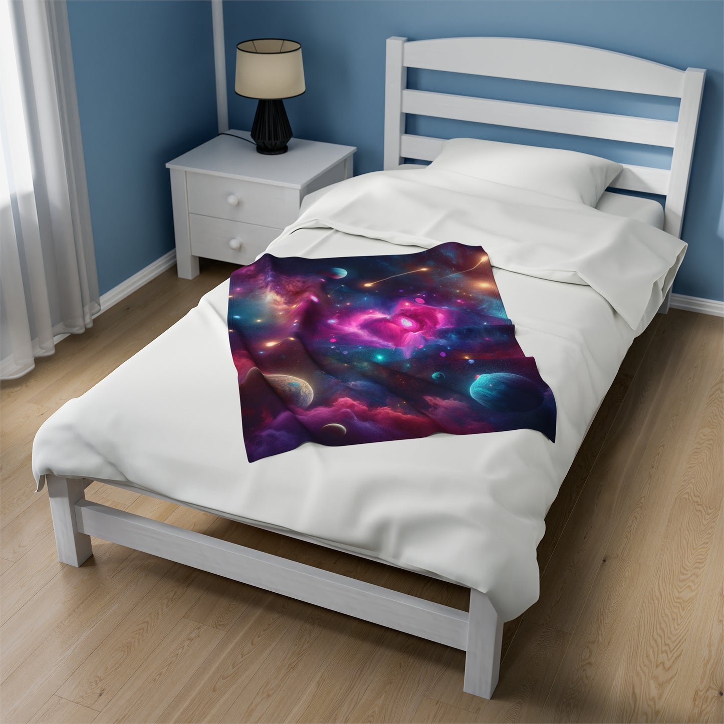 Cosmic Love ♥️ Velveteen Throw | Perfect Cozy Gift!