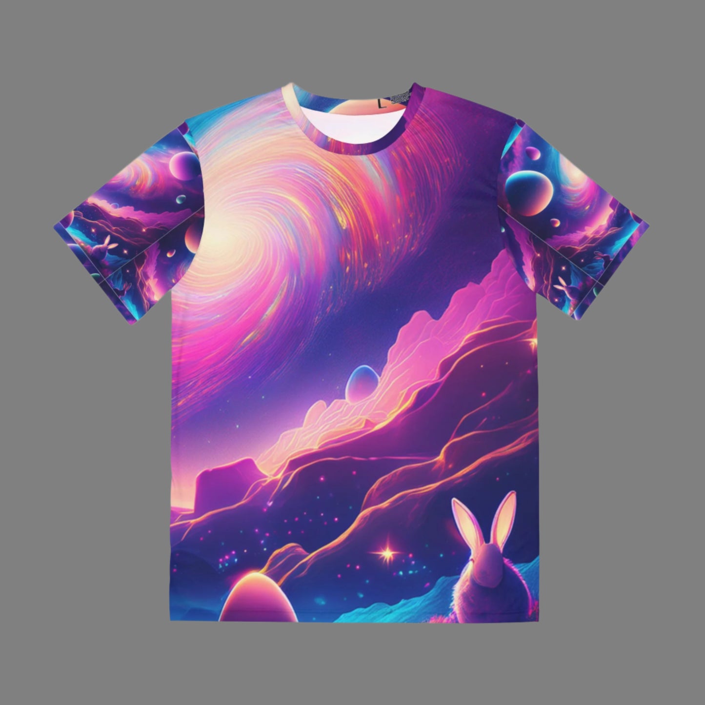 ✨Cosmic Easter Vibes Men's Tee✨ | ✨ A Celestial Easter Celebration in Every Stitch ✨