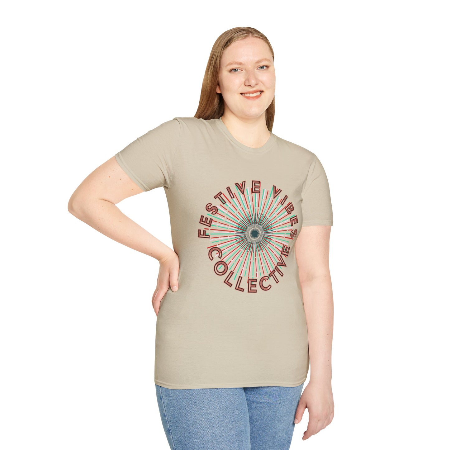 Festive Vibes Collective Signature Tee | Wear the Energy & Celebrate Everyday β¨π