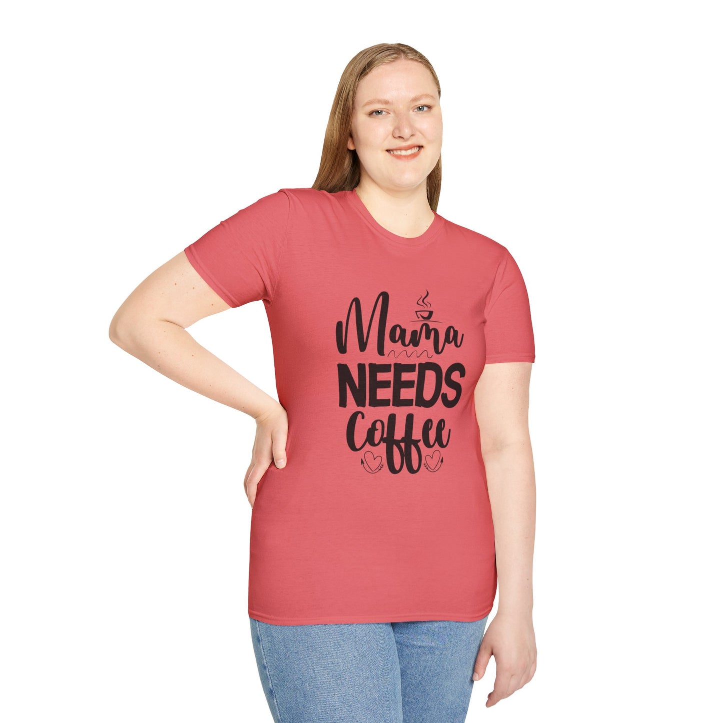 Mama Needs Coffee Tee | Fueled by Love & Caffeine 💕☕