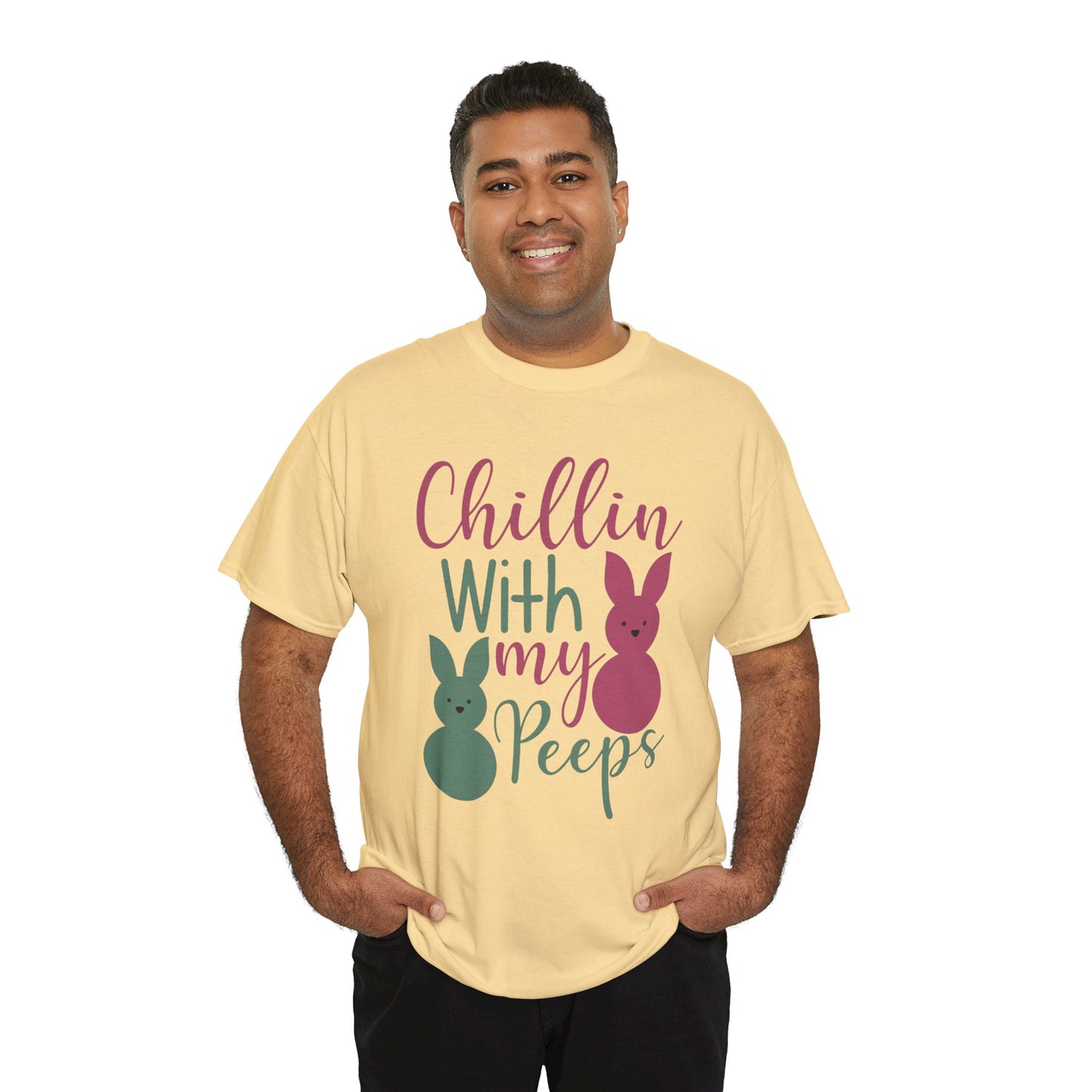 Chillin’ with My Peeps Tee | Easter Vibes Only 🐰🌸