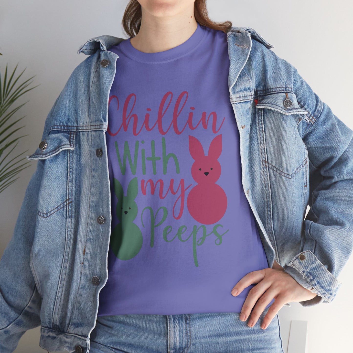Chillin’ with My Peeps Tee | Easter Vibes Only 🐰🌸