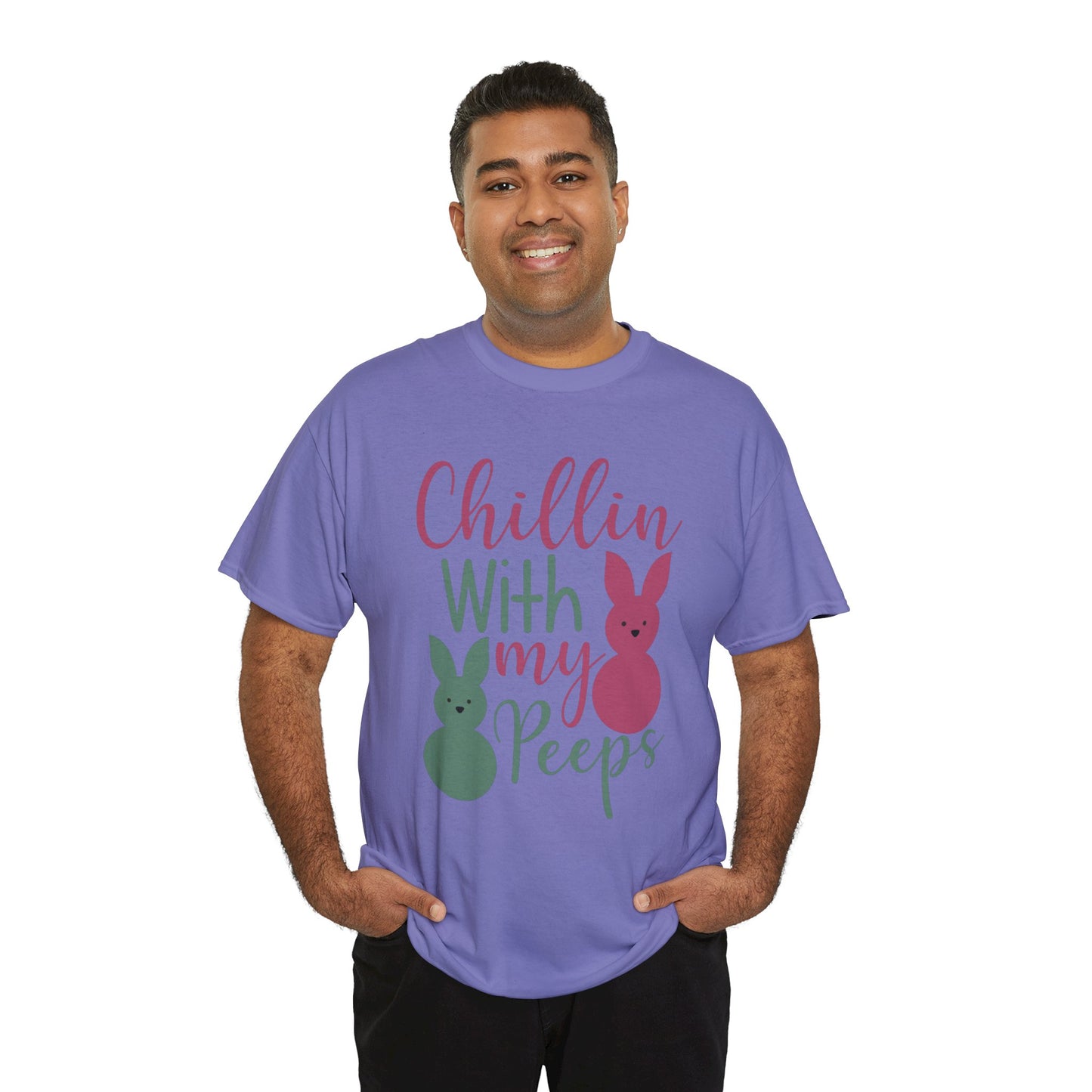 Chillin’ with My Peeps Tee | Easter Vibes Only 🐰🌸
