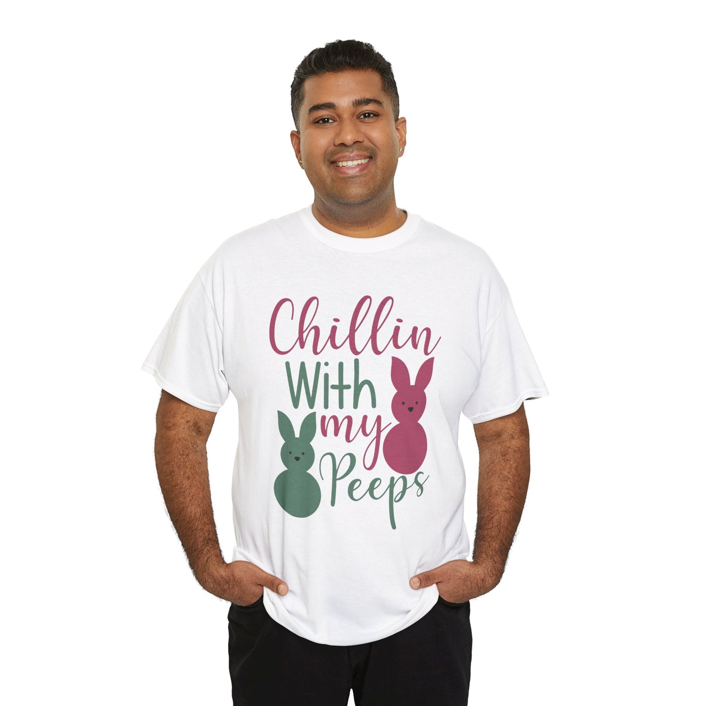 Chillin’ with My Peeps Tee | Easter Vibes Only 🐰🌸