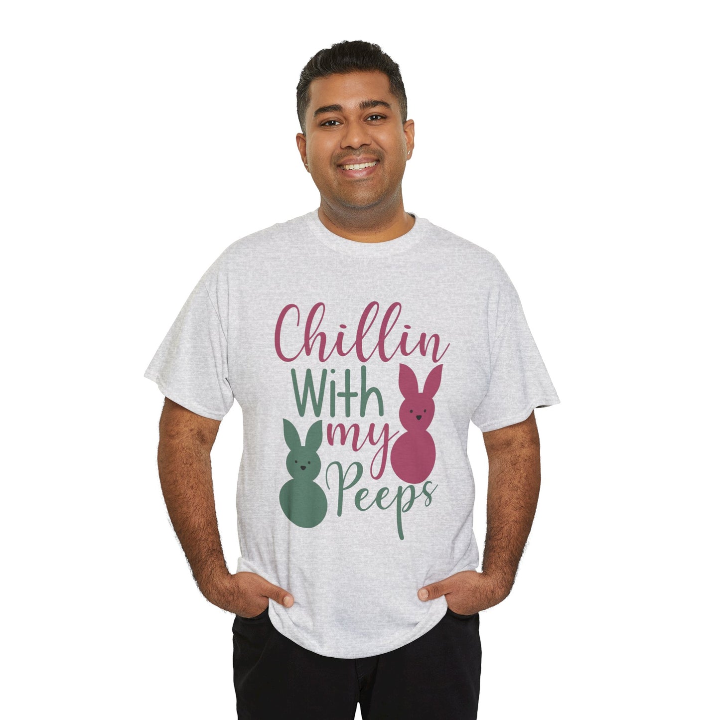 Chillin’ with My Peeps Tee | Easter Vibes Only 🐰🌸