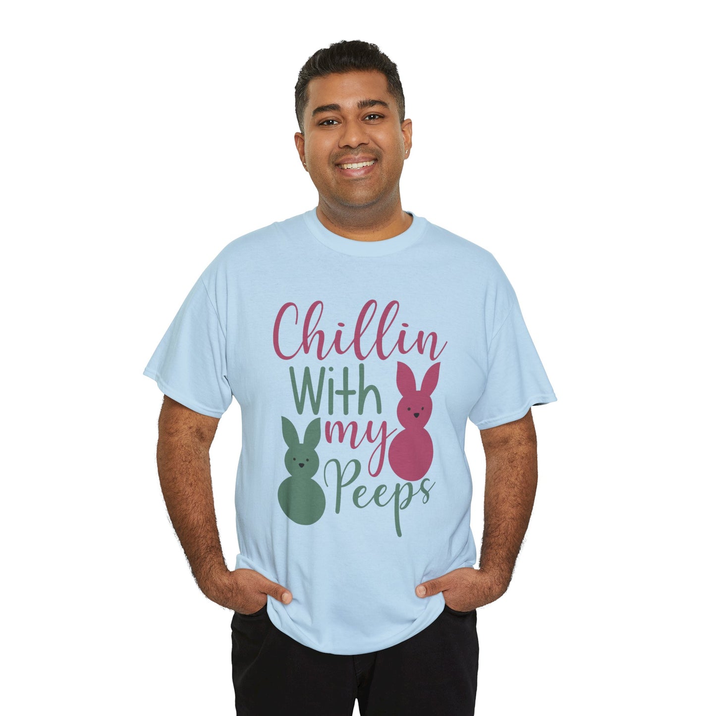 Chillin’ with My Peeps Tee | Easter Vibes Only 🐰🌸
