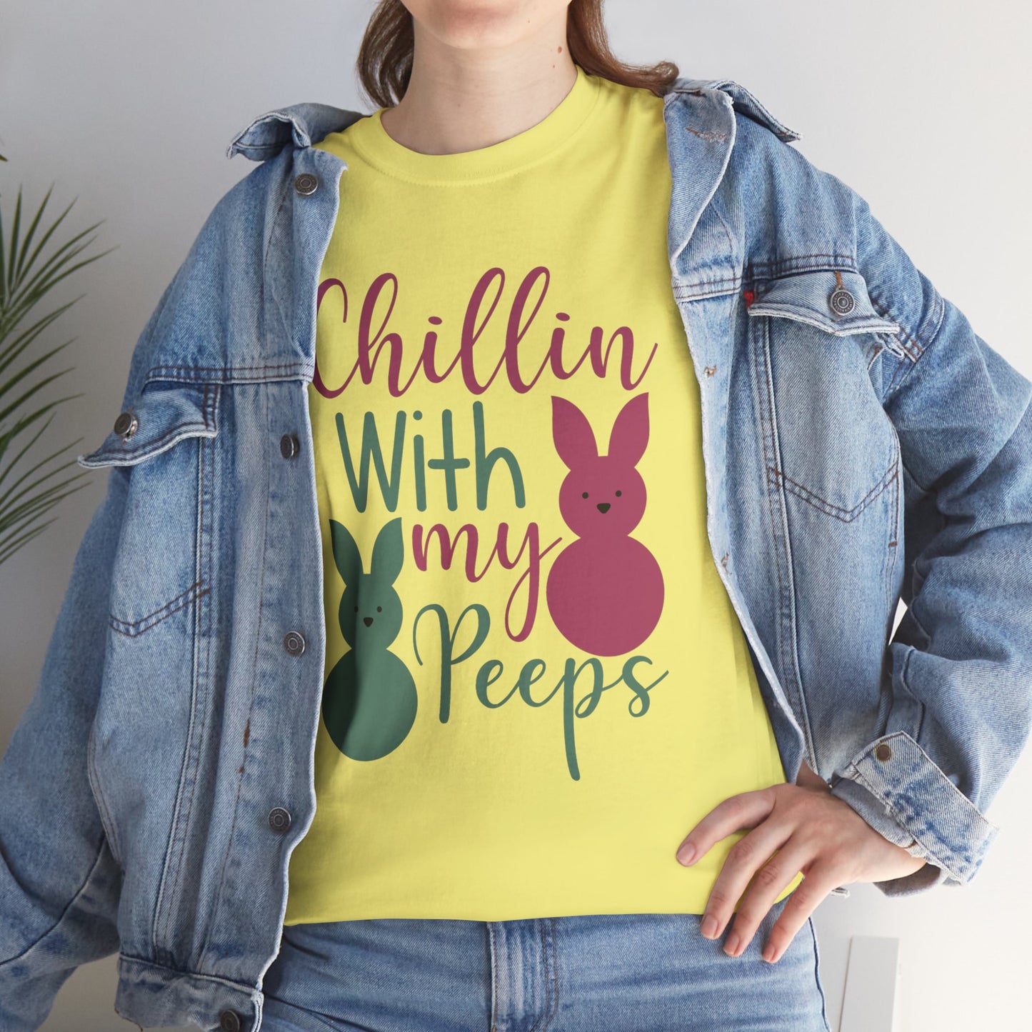 Chillin’ with My Peeps Tee | Easter Vibes Only 🐰🌸